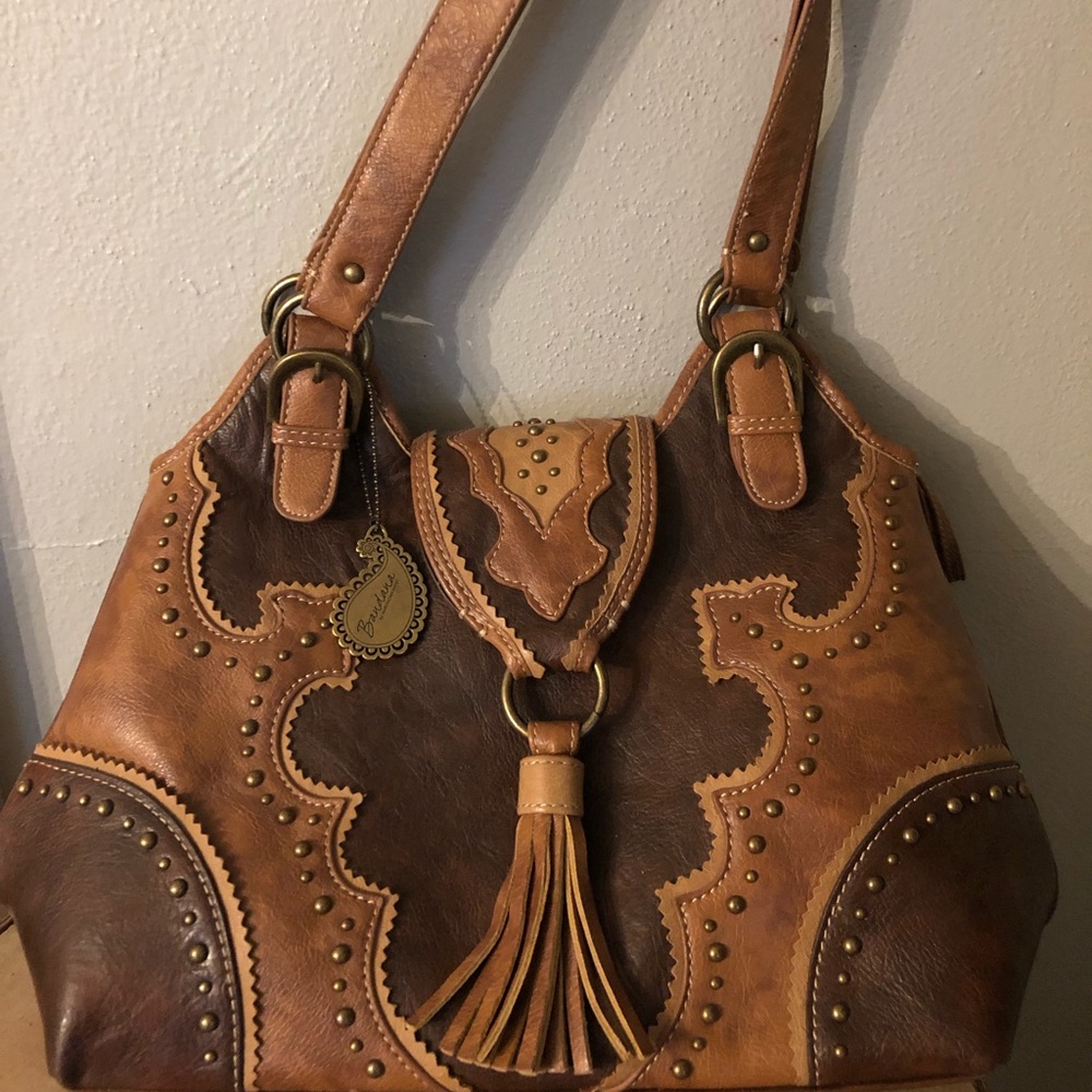 Leather Bandana by American West purse
